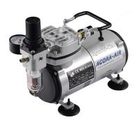 Agora-Tec® AT-AC-02 Compresseur aérographe 4 bar et 20 l/min avec filtre à condensation et régulateur de pression