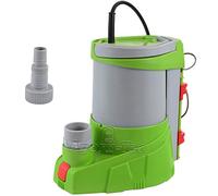 Agora-Tec® Pompe submersible eaux claires AT 250 W Vario Control (aspirant à plat sur 1 mm, interrupteur à flotteur intégré réglable en continu) avec clapet anti-retour et max : 0,4 bar et 3000 l/h