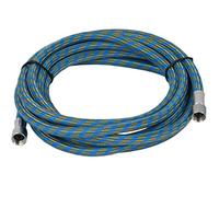 Agora-Tec - tuyau aérographe AT-H-01-3 mètres de tuyau pour aérographes 2 x 1/8 po (8 mm) filetage femelle