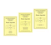 Agostini - Solfège Rythmique - Volume 2, Vol 3 et Vol 4 - Mesures Simples - Dante Agostini - 2 crayons + cahier de musique Soundman