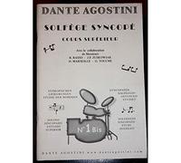 Agostini Solfege Syncopé Volume 1 BIS