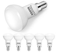 AGOTD 6W Ampoule LED E14 R50 Réflecteur, 50W Ampoules Halogène Équivalent, Culot E14 470Lm 2700K Blanc Chaud, Non Dimmable, Lot de 6