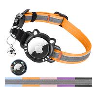 AgoumLux Collier Chat Airtag Compatible avec Apple Air Tag Réfléchissant avec Boucle de Sécurité Anti étranglement pour Chaton