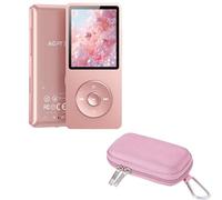 AGPTEK 1.8pouce Lecteur Musical Baladeur Portable Compatible avec Etui Rigide Nylon pour Ranger et Protéger Mp3/ Ecouteur/Clé