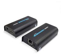 AGPTEK 1080P Extensor HDMI de Cat Ethernet 100m LAN RJ45 CAT5 CAT6 Para Full HD DVD PS3