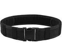 AGPTEK 2 Pouces 90X130cm Ceinture Ceinturon Tactique Militaire Police Nylon SWAT Combat Sport Noir