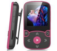 AGPTEK 64Go MP3 Bluetooth 5.3 avec Clip,Lecteur MP3 Sport Portable HiFi