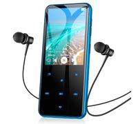 AGPTEK 64Go MP3 Bluetooth avec Haut-Parleur 2.4" Écran Lecteur MP3 Métal