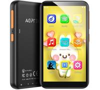 AGPTEK 80Go Lecteur MP3 Spotify pour Enfants avec Bluetooth et WiFi, 4 Pouces Lecteur de Musique avec Contrôle Parental,Spotify