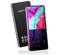 AGPTEK Lecteur MP3 64 Go Bluetooth 5.3 avec Écran Couleur TFT de 2,4 Pouces
