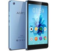 AGPTEK Lecteur MP3/MP4 Bluetooth WiFi 16Go, 4 Pouces Grand Écran Tactile, Lecteur MP4 avec Caméra, Haut-parleur, Vidéo, FM- Bleu