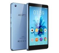 AGPTEK Lecteur MP3/MP4 Bluetooth WiFi 16Go, 4 Pouces Grand Écran Tactile, Lecteur MP4 avec Caméra, Haut-parleur, Vidéo, FM- Bleu