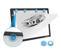 AGPtek LEGERE Tablette Lumineuse A4 Magnétique avec Luminosité Réglable Précise LED Pad Ultre-Mince avec Cable USB Planche à Dessin