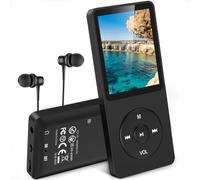 AGPTEK Mp3 16Go Ultra-Longue Autonomie Jusqu'à 70 Heures de Lecture Musique