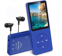 AGPTEK Petit Lecteur Mp3 Classique 16Go Ultra-Longue Autonomie jusqu'à 70 Heures de Lecture Musique avec Ecran de 1.8 Pouces