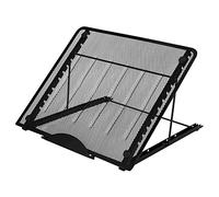 AGPTEK Support Ajustable Ventilé pour Tablette Lumineuse A3, de 12 Points d'inclinaison, Support pour Tablette Lumineuse et Ordinateurs Portables, avec Pieds de Support Antidérapants