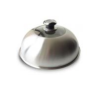 Le Marquier Cloche de cuisson AGR36T en inox avec thermomètre 33 cm