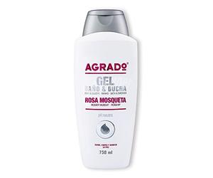Agrad Gel de bain et douche Rose Mosquette 750 ml