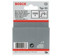 Agrafe à fil fin type 53 11,4 x 0,74 x 14 mm, 1000 pièces Bosch 1609200368