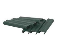 Rapid Agrafes à grillage VR16 – Acier galvanisé plastifié vert, 2–8 mm, 1390 pièces, sous blister