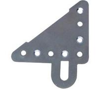 Agrafe angle reversible triangulaire Jardinier Massard J505153 G