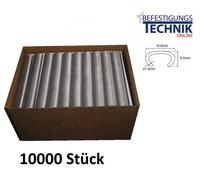 Agrafe C-RING Hog RING 516G100 galvanisée pour pince à anneaux Bostitch SC760 SC761 Fasco CL-12 KL-99 10M K