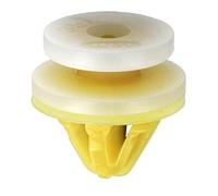 Agrafe de Panneau Garniture Intérieure et Porte en Sachet pour Véhicules Renault/Nissan/Opel, 8.2mm Poinçon, Lot de 20, Blanc/Jaune