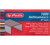 Agrafe Herlitz No24/6 zinguée bac de 1000 pièces