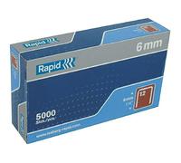 Agrafe n°12 Rapid Agraf - RAPID - Dimensions 6 mm - Acier galvanisé - Pneumatique - Tissus