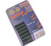 AGRAFE OMEGA 16 - Galva plastifié vert x 1250 pcs EDMA - 44201