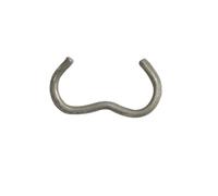 AGRAFE OMEGA 20 - Galva A x 1000 pcs - EDMA - 042001