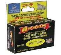 Agrafe P22 - lot de 5000 - 6 mm