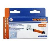 EDMA Agrafes pour marteau PUNCHER LONG 10 mm Boîte de 5000