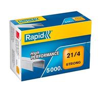 Rapid 24867400 Boîte de 5000 Agrafes 21/4 mm Galva, 2000 Agrafes