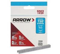 Agrafe T50 8mm 5/16'' boîte de 1250 agrafes - ARROW - 505 G