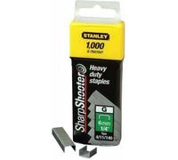Stanley 1-TRA706T Agrafes type G 4/11/140, 10mm, boite de 1000pcs