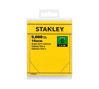 Agrafes 14 mm type G - boite de 5000 pièces - 1-TRA709-5T - STANLEY