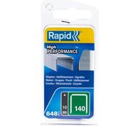 agrafes 140 10mm 648pcs/boîte pour agrafeuse HAUTE PERFORMANCE RAPIDE