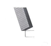 agrafes 6 mm pour agrafeuse bosch 1000 pieces - typ53