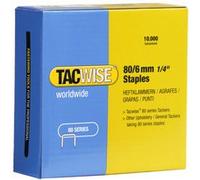 Agrafes 80/6 mm galvanisées, 10.000 pièces
