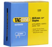 Tacwise Agrafes 0382 galvanisées pour tapisserie Type 80/8 mm - Lot de 10.000