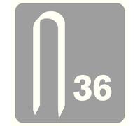 Agrafes à câbles N° 36 RAPID 11886910