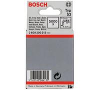 BOSCH Agrafe a fil fin de type 53 11,4 x 0,74 x 14 mm, 5000szt 2609200213