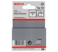 Agrafes à fil plat type 52, 12,3 x 1,25 x 6 mm Bosch 2609200204