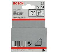 Agrafes à fil plat type 54, 12,9 x 1,25 x 10 mm Bosch 2609200220