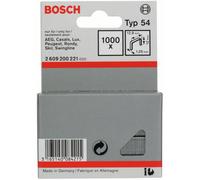 Agrafes à fil plat type 54, 12,9 x 1,25 x 12 mm Bosch 2609200221