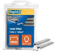 Agrafes À Grillage En Acier Galvanisé,Compatible Avec Les Grillages 5-11 Mm,Idéal Pour Sécuriser Cages&Clôtures,1100 Pièces,Emball