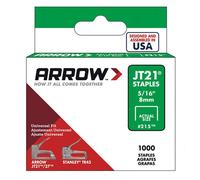 Arrow Agrafes JT21 – 8 mm – Boîte 1000 – Galvanisées
