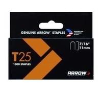 Arrow Agrafes rondes T25 pour câbles 6 mm - longueur 14 mm - Boîte de 1000