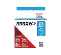 Agrafes Arrow T50 10Mm (3/8Po) (Paquet En Gros 5000) ARRT5038IP